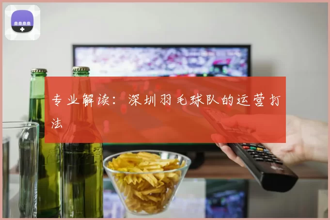专业解读：深圳羽毛球队的运营打法